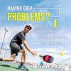 ALIEN PROS Pickleball Overgrip (4-Pack) with Ridges for better Grip