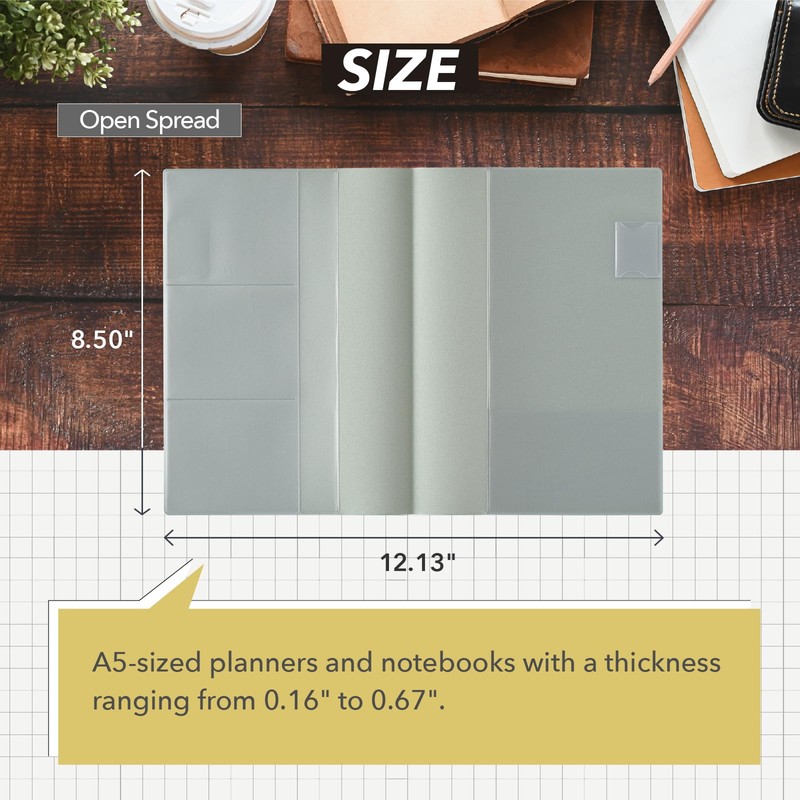 NOLTY Diary Planner Cover A5 Greige