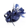 DRESHOW Fascinators Royal Banquet Ribbons Feathers Headwear Cocktail Tea Party