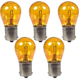 5x Lucas LLB343 Amber Indicator Bulb Replacement for John Deere Tractor Combine Harvester