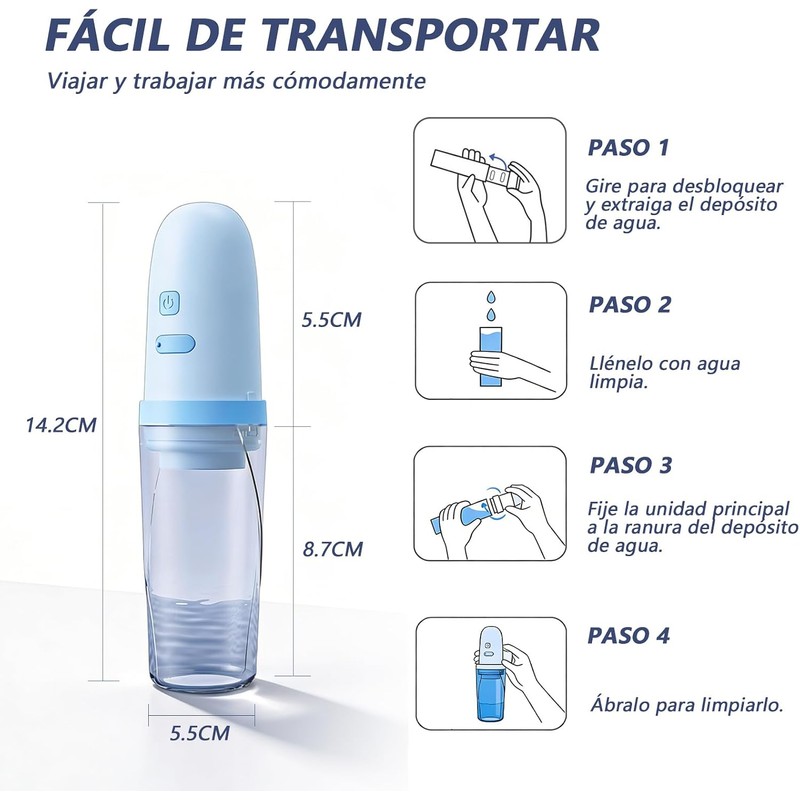 Bidet Portatil Eléctrico, Botella Perineal Postparto Tiene Tres Modos de