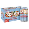Splash Refresher Sparkling Water, Blood Orange - 8-Pack, 12 Fl