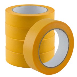 HOMEFACTO:RI Tools Gold Tape Masking Tape 30 mm x 50 m Pack of 5