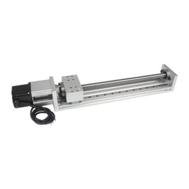 YIDOFENG 400mm Stroke CNC Linear Stage Motion Actuator,X Y Z Axis Linear Slide Rail Cross Sliding Table Linear Rail Guide, SFU1605 Ballscrew with Nema23 Stepper Motor for CNC (ZBX80, 400MM)