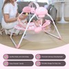 Portable Baby Swing for Infants, Compact & Foldable Infant Swing