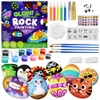 Kit Pintura Rocas Que Brillan Oscuridad Materiales Arte