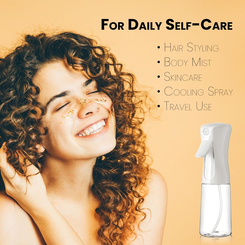 Mistifi Continuous Ultra Fine Mist Spray Bottle – Refillable Water
