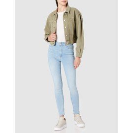 NA-KD Women's Skinny High Waist Jeans, lightblue, 36