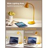 BOHON LED Desk Lamp with USB Charging Port, 3 Color