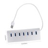 Operitacx Port USB Hub Dock Multifunctional USB Hub with Tilt