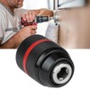 Chazcool 1/2-20UNF Mount 2-13mm Self-tighten Drill Chuck, Multi Quick Change