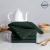 Encasa XO Kitchen Dish Towels Set | Dark Green |