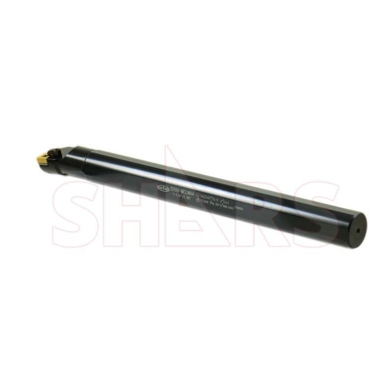 Shars 1-1/4x14" Right Hand MCLN Indexable Boring Bar for CNMG