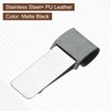 PATIKIL Pen Loop for Notebook, Stainless Steel Book Clip with
