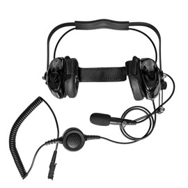 Arrowmax AHDH0032-BK-AX Two Way Radio Noise Cancelling Headset for Motorola MOTOTRBO XPR3000 XPR3300 XPR3500