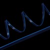 X AUTOHAUX 4 Meter/13ft Neon Glowing EL Wire Strip Blue
