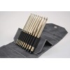 LYKKE Driftwood Crochet Hook Set - Black Leather Case