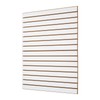 VEVOR Slat Wall Paneling, 4 x 4 ft, MDF Garage
