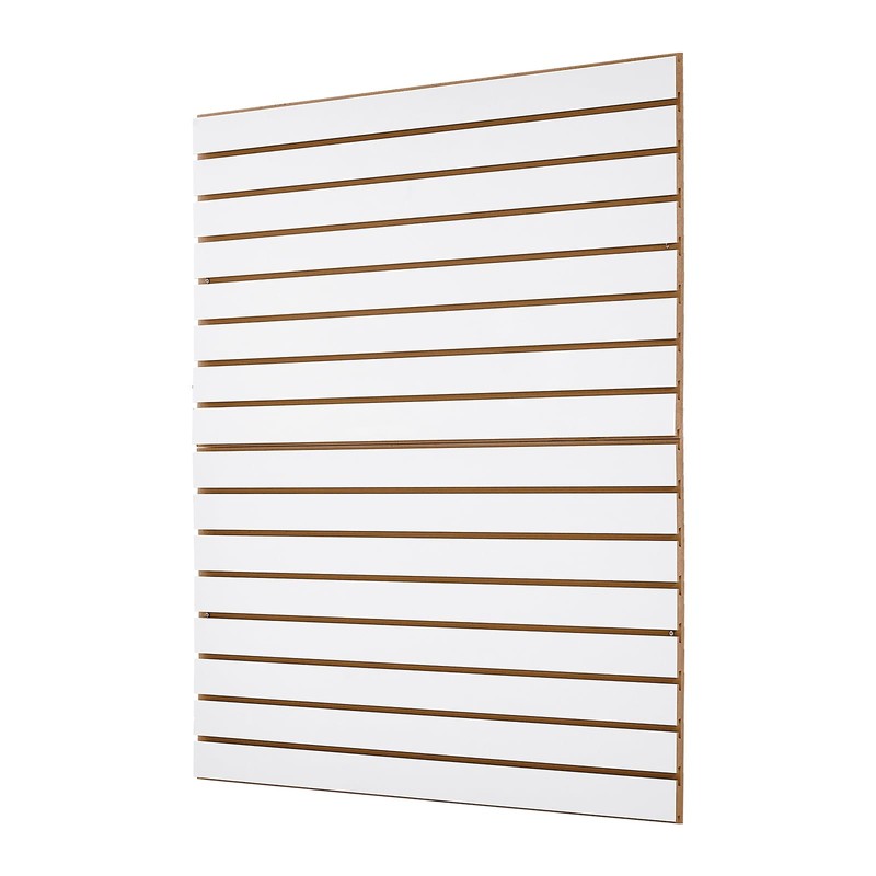 VEVOR Slat Wall Paneling, 4 x 4 ft, MDF Garage