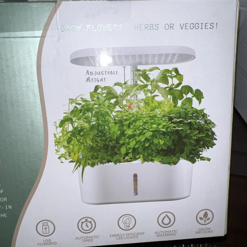 Xo Poppy Hydroponic Smart Garden Artificial Sunlight LED Smart Planter