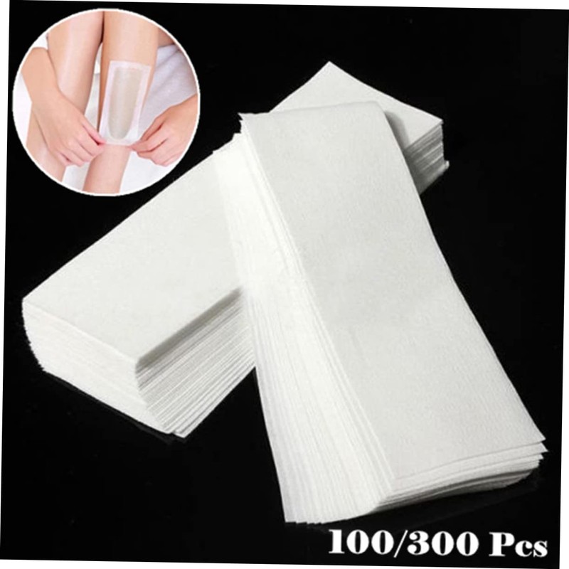 Healeved Depilatory Strips Strong Adhesion 100pcs Facial Wax Strip Paper