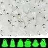 80Pcs Mini Luminous Ghost Figurines 6 Style Glow in The