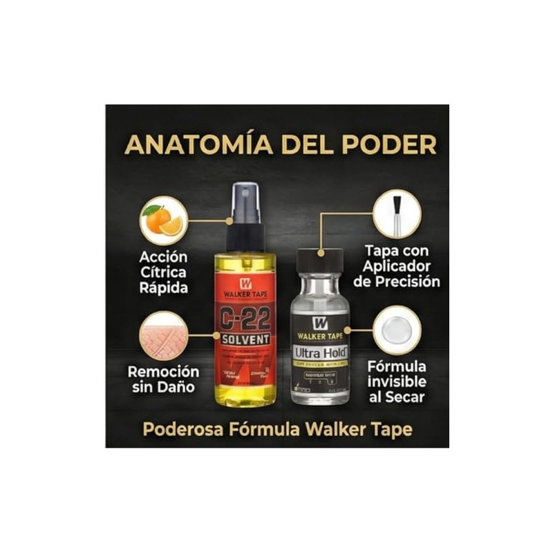 Kit Solvente C22 + Pegamento Ultra Hold 15 ml Protesis