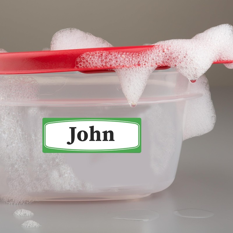 Avery Durable Labels for Kids' Gear, 3-1/2" x 1-1/4", Assorted