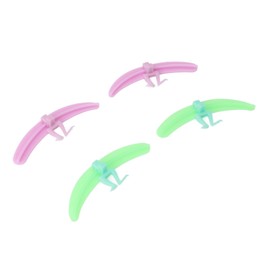 Eyelash Separator, Multifunctional Makeup Tool, Eyelash Isolation Helper, Precise Application, 2 Sets, Washable, for Beauty Salon for Beginners