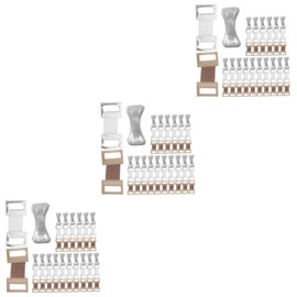 FOMIYES 150 Sets Metal Bandage Fixators Compact Aluminum Bandage Clips Reusable Vet Wrap