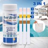 50pcs Water Hot Tub Test Strips, 3 In 1 Ph