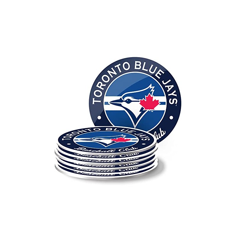 Toronto Blue Jays Coasters - Eight Pack Set