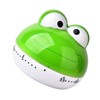MAGICLULU 2pcs Cute Frog Mechanical Timer for Compact Countdown Clock