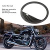 Motorcycle Speedometer Intrument Gauge Bezel Cover Trim Carbon Fiber Style