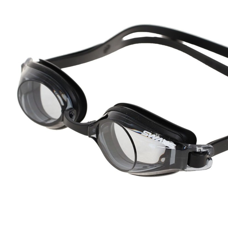 Swans SJ-24N SMK Swimming Goggles, Made in Japan, Smoke, For