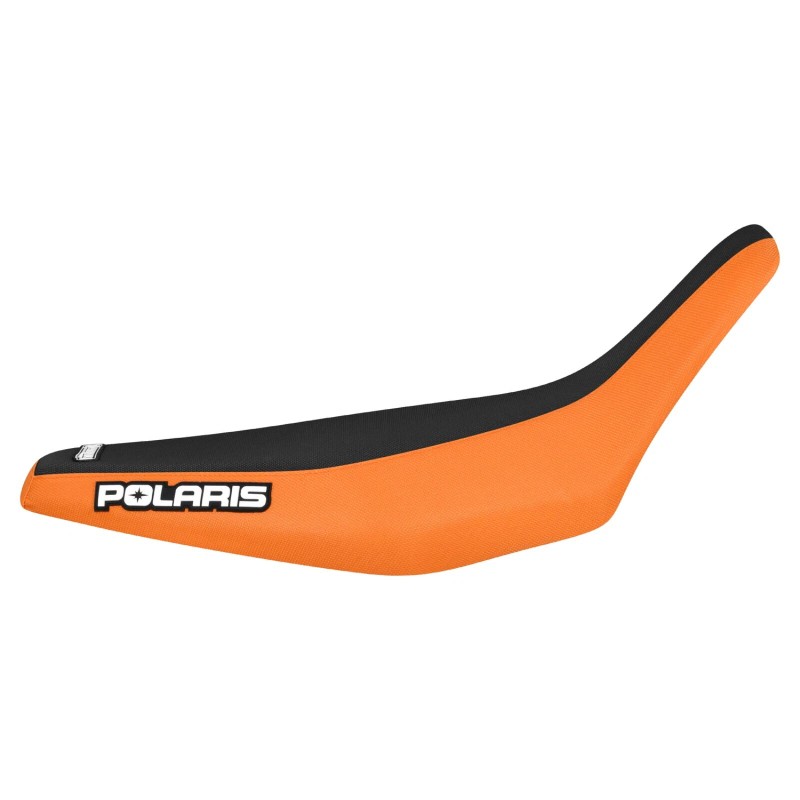 Enjoy Mfg 2003-2007 Polaris Predator 500 gripper seat cover ORANGE/BLACK