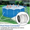 GOMADEIT Pool Hose Connector fits fo Intex & Bestway &