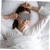 TOVINANNA Dual Sided Sleep Mask Breathable Light Blocking Eye Cover