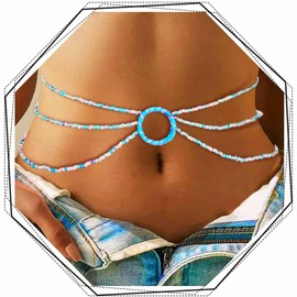 JEWEKY Waist Beads Belly Chain Belts Jewelry for Women