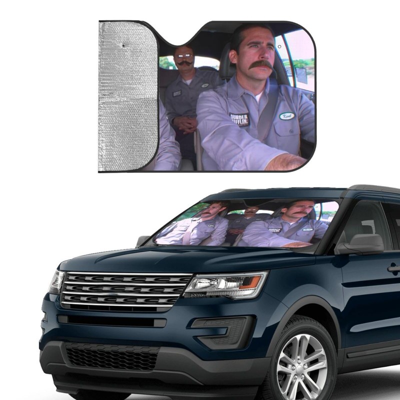 Funny Windshield Sun Shade for Car Sunshade for Car Windshield