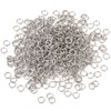 2000 Pcs Stainless Steel Jump Rings 7 mm for Jewelry