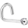 Body Candy Solid 14k White Gold 2mm (0.030 cttw) Genuine
