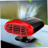 NOLITOY 1Pc Multi Functional Car Heater Windshield Demister Defroster Lightweight