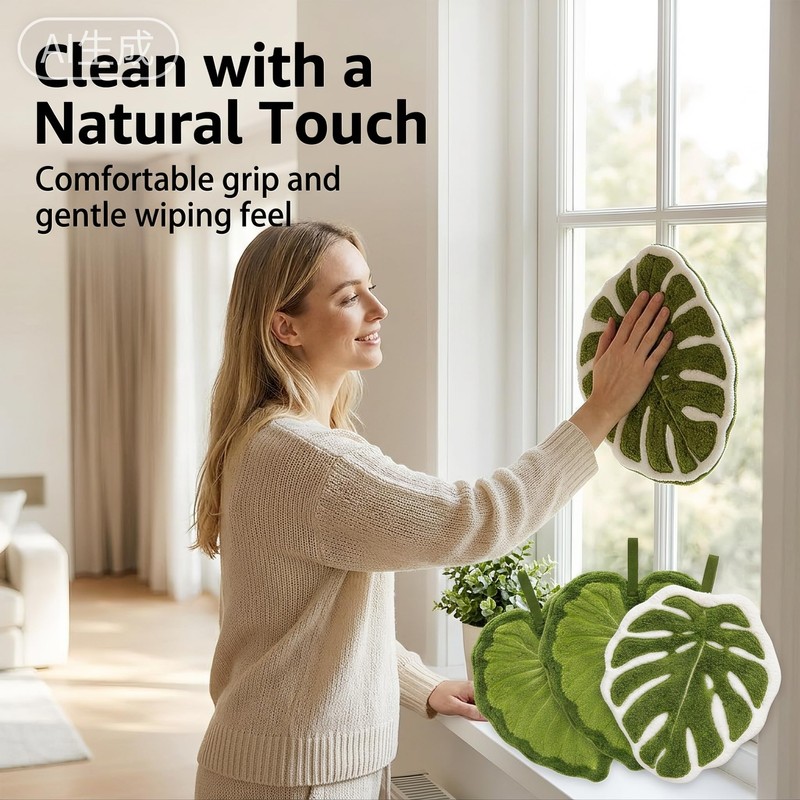 ZPSCXQ Green Hand Towels For Kitchen And Bathroom Use, Sage