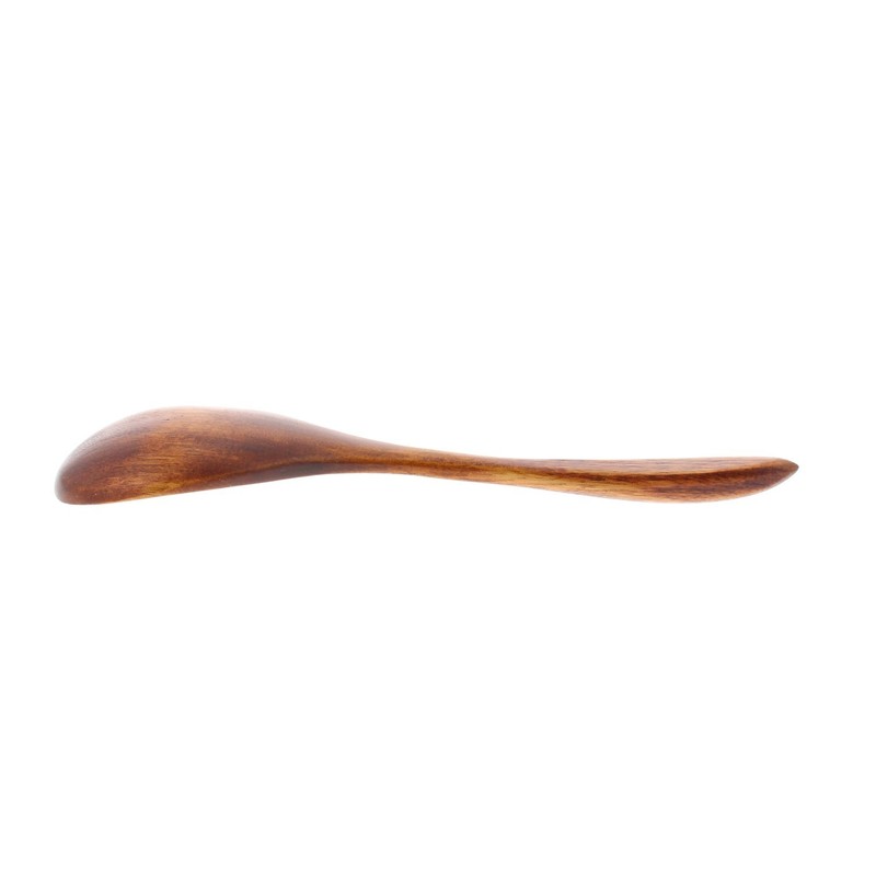Soup Spoon Lacquer painted wood (natural wood) 17.5 cm