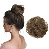 Tavvke Messy Bun Hair Piece for Women, Fluffy Curly Bun