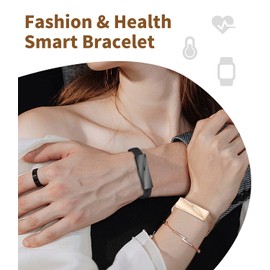 ELEJAFE Women's Smartwatch Fitness Watch with 170+ Sports Modes, Smart Watch Fitness Tracker with Heart Rate Monitor, SpO2 Sleep Monitor, Pedometer, IP68 Waterproof Sports Watch, Compatible with