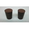 Unbranded/Generic NEW Solid #2 laboratory stoppers-tapered rubber stopper plug (lot of 12)