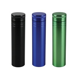 One Aluminum Storage Tube - 3.85"x1" - Assorted