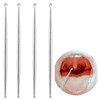 Nuanchu 4 Pieces Stainless Steel Tonsil Stone Removal Pick Tonsillolith